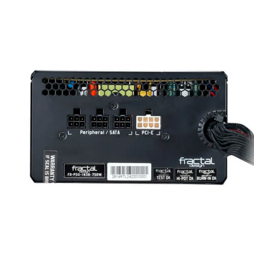Fractal Fuente De Alimentación Integra M 750w 80 Plus Bronce | Quonty.com | FD-PSU-IN3B-750W
