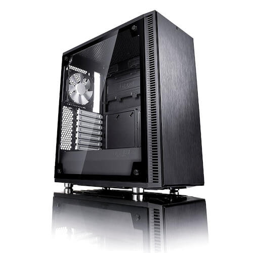 Fractal Caja Define C, Black, Ventana Cristal Templado Atx | Quonty.com | FD-CA-DEF-C-BK-TG