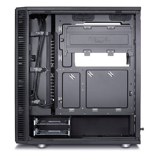 Fractal Caja Define C, Black, Ventana Cristal Templado Atx | Quonty.com | FD-CA-DEF-C-BK-TG