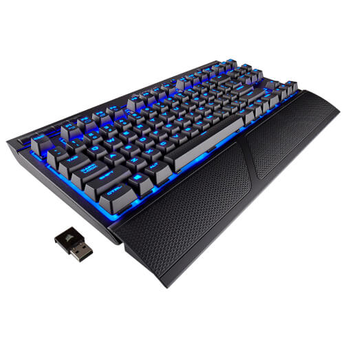 Teclado Corsair K63 Wireless Mechanical Blue Led Cherry Mx | Quonty.com | CH-9145030-ES