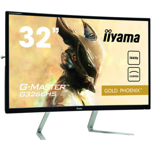 Monitor Iiyama G-Master 32&Quot; Fhd 144hz Curved Gaming | Quonty.com | G3266HS-B1