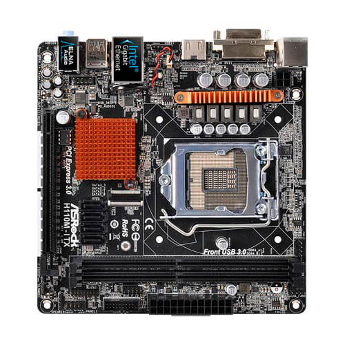 Placa Asrock H110m-Itx Intel1151 Ddr4 Pcie3.0 Sata3 Usb3.0 | Quonty.com | 90-MXB0N0-A0UAYZ