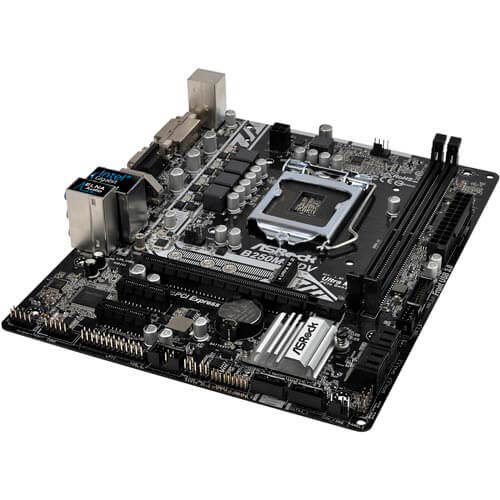 Placa Asrock B250m-Hdv Intel1151 Ddr4 Hdmi Pcie3.0 Sata3 | Quonty.com | 90-MXB3J0-A0UAYZ
