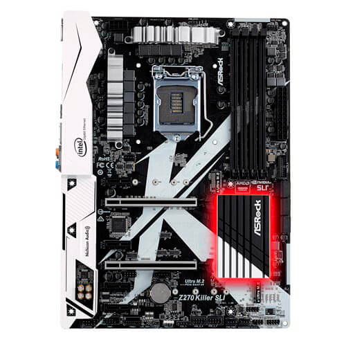 Placa Asrock Z270 Killer Sli Intel1151 Ddr4 Pcie3.0 | Quonty.com | 90-MXB4T0-A0UAYZ