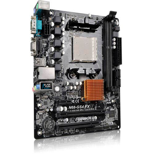 Placa Asrock N68-Gs4 Fx R2.0 Am3+ Ddr3 Vga Matx | Quonty.com | 90-MXGSG0-A0UAYZ