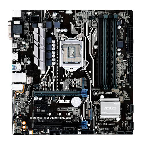 Placa Asus Prime H270m-Plus Intel1151 4ddr4 Hdmi Pcie3.0 | Quonty.com | 90MB0T00-M0EAY0