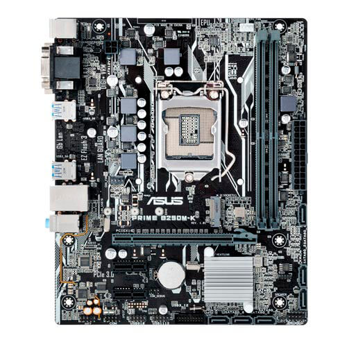 Placa Asus Prime B250m-K Intel1151 4ddr4 Dvi Pcie3.0 Sata3 | Quonty.com | 90MB0T10-M0EAY0