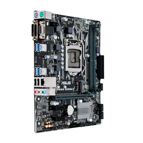 Placa Asus Prime B250m-K Intel1151 4ddr4 Dvi Pcie3.0 Sata3 | Quonty.com | 90MB0T10-M0EAY0