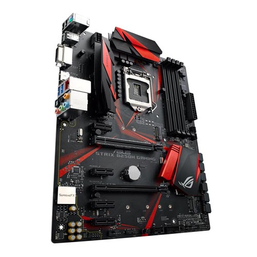 Placa Asus Rog Strix B250h Gaming Intel1151 4ddr4 Hdmi | Quonty.com | 90MB0TS0-M0EAY0