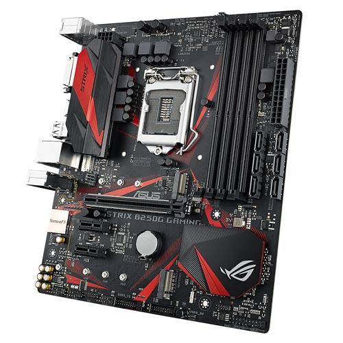Placa Asus Strix B250g Gaming Intel1151 4ddr4 Hdmi Pcie3.0 | Quonty.com | 90MB0TU0-M0EAY0
