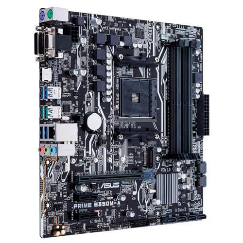 Placa Asus Prime B350m-K Am4 Ddr4 Dvi Usb3.1 Matx | Quonty.com | 90MB0UH0-M0EAY0