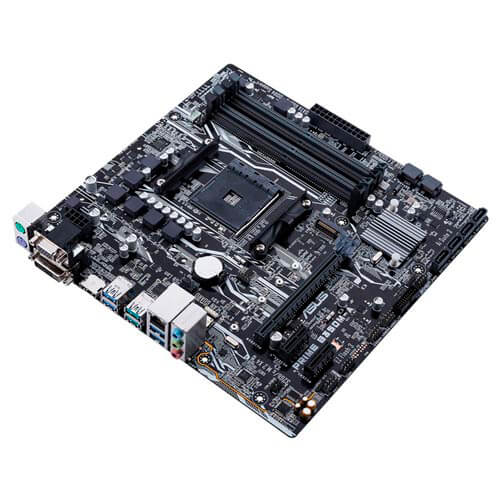 Placa Asus Prime B350m-K Am4 Ddr4 Dvi Usb3.1 Matx | Quonty.com | 90MB0UH0-M0EAY0