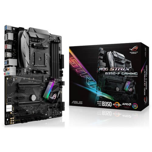 Placa Asus Rog Strix B350-F Gaming Amd Am4 Pcie3.0 Atx | Quonty.com | 90MB0UJ0-M0EAY0