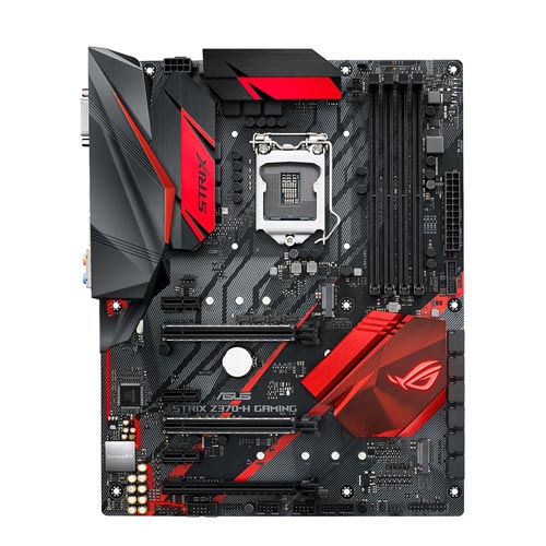 Placa Asus Rog Strix Z370-H Gaming Intel1151 4ddr4 Hdmi | Quonty.com | 90MB0VJ0-M0EAY0