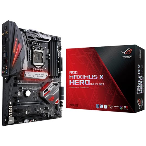 Placa Asus Maximus X Hero Z370 Intel1151 Ddr4 Hdmi Wifi.Ac | Quonty.com | 90MB0W20-M0EAY0