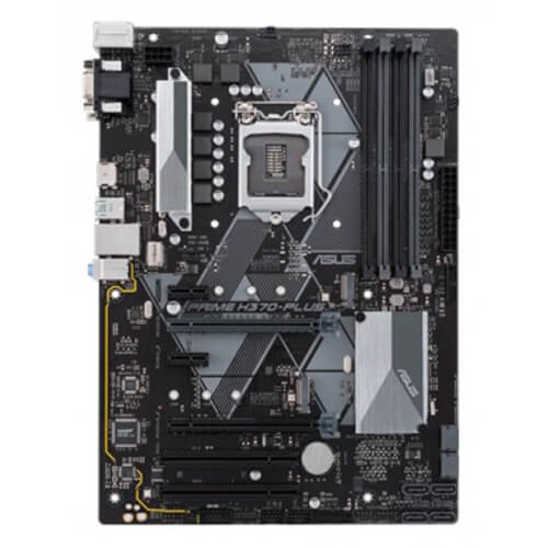 Placa Asus Prime H370-Plus Intel1151 Pcie3.0 M.2 Atx | Quonty.com | 90MB0WA0-M0EAY0