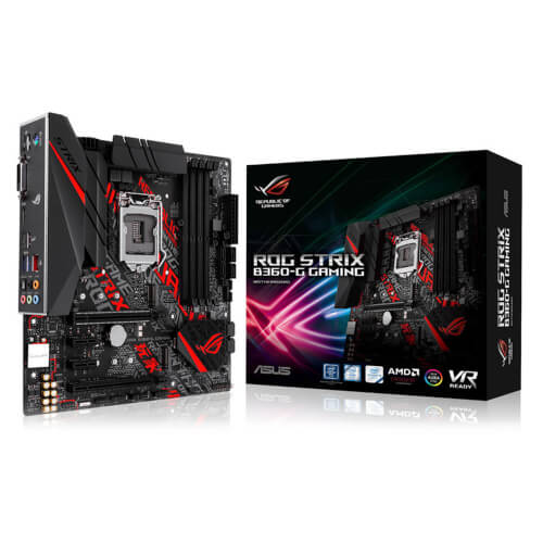 Placa Asus Rog Strix B360-G Gaming Intel1151 Pcie3.0 Matx | Quonty.com | 90MB0WD0-M0EAY0