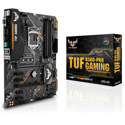 Placa Asus Tuf B360-Pro Gaming Intel1151 Pcie3.0 Atx | Quonty.com | 90MB0X00-M0EAY0