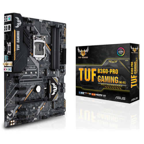 Placa Asus Tuf B360-Pro Gaming Intel1151 Pcie3.0 Atx | Quonty.com | 90MB0XI0-M0EAY0