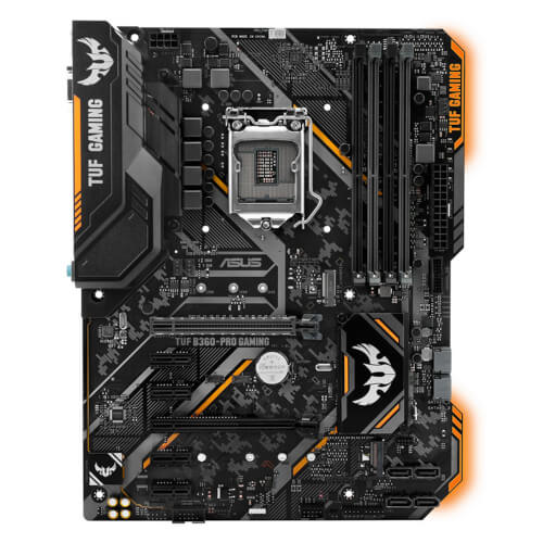 Placa Asus Tuf B360-Pro Gaming Intel1151 Pcie3.0 Atx | Quonty.com | 90MB0XI0-M0EAY0