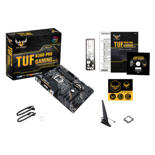 Placa Asus Tuf B360-Pro Gaming Intel1151 Pcie3.0 Atx | Quonty.com | 90MB0XI0-M0EAY0