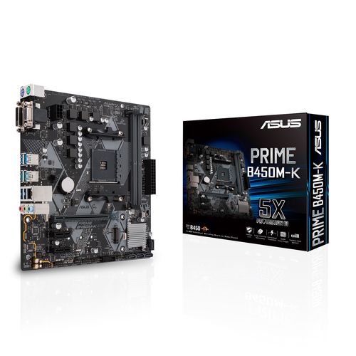 Placa Asus Prime B450m-K Amd Am4 Matx | Quonty.com | 90MB0YP0-M0EAY0