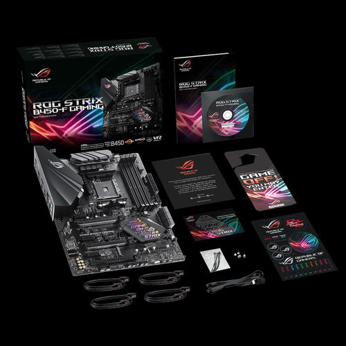 Placa Asus Rog Strix B450-F Gaming Amd Am4 Atx | Quonty.com | 90MB0YS0-M0EAY0