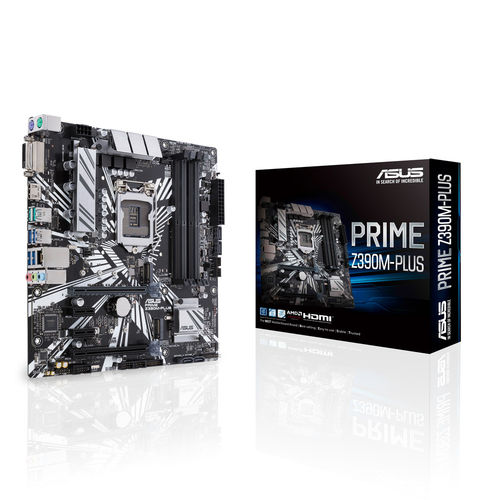 Placa Asus Prime Z390m-Plus Intel1151 Ddr4 Hdmi Pcie3.0 Matx | Quonty.com | 90MB0Z60-M0EAY0