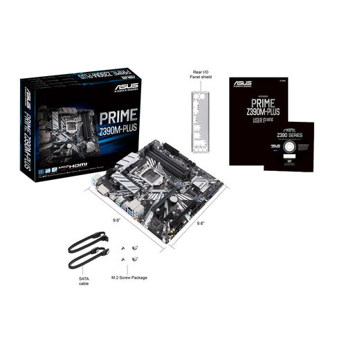 Placa Asus Prime Z390m-Plus Intel1151 Ddr4 Hdmi Pcie3.0 Matx | Quonty.com | 90MB0Z60-M0EAY0