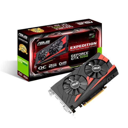 Asus Ex-Gtx1050-O2g 2gb Gddr5 Hdmi Pcie3.0 | Quonty.com | 90YV0A84-M0NA00