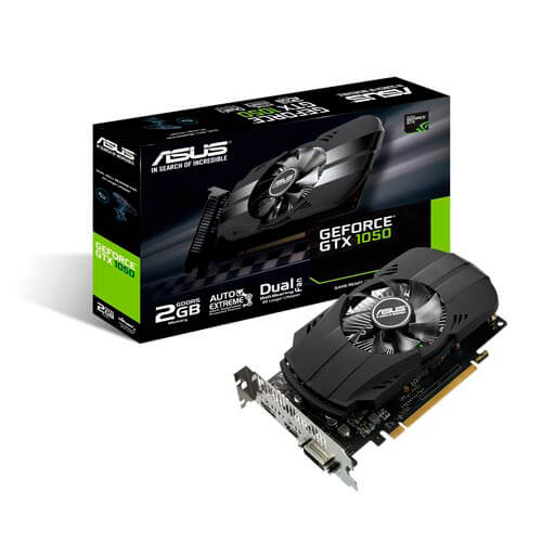 Asus Ph-Gtx1050-2g 2gb Gddr5 Pcie3.0 | Quonty.com | 90YV0AA0-M0NA00