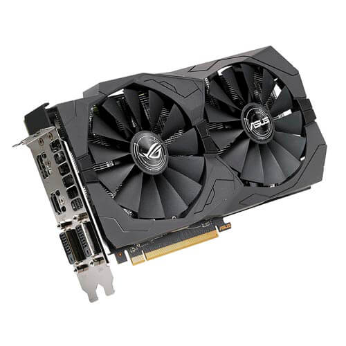 Asus Rog-Strix-Rx570-O4g-Gaming 4gb Gddr5 Hdmi | Quonty.com | 90YV0AJ0-M0NA00