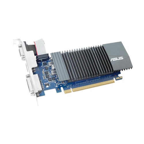 Asus Gt710-Sl-1gd5 1gb Gddr5 Pcie2.0 Hdmi Silent | Quonty.com | 90YV0AL0-M0NA00