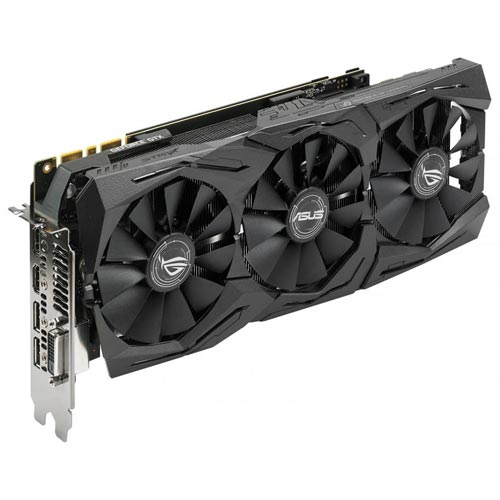 Asus Rog-Strix-Gtx1080ti-011g-Gaming 11gb Gddr5x | Quonty.com | 90YV0AM0-M0NM00