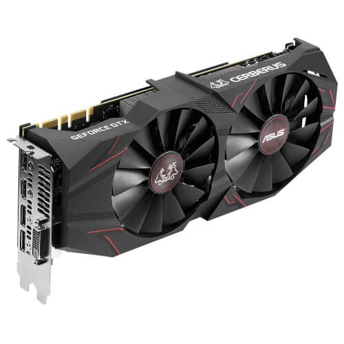 Tarjeta Grafica Asus Cerberus-Gtx1070ti-A8g 8gb Gddr5 | Quonty.com | 90YV0BJ1-M0NA00