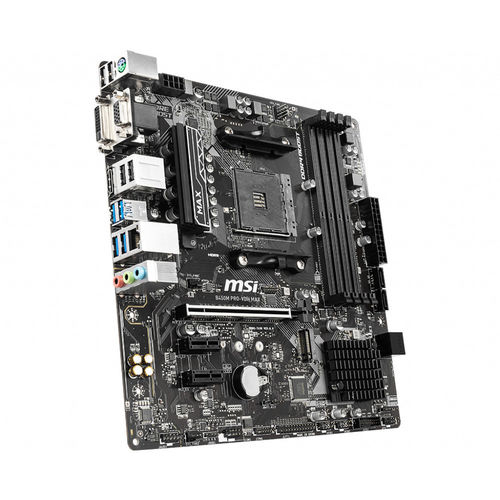 Placa Msi B450m Pro-Vdh Max Amd Am4 Ddr4 Hdmi Pcie3.0 M.2 Sata3 Usb3.2 Matx | Quonty.com | 911-7A38-043