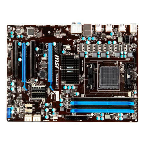 Placa Msi 970a-G43 Am3+ 4ddr3 Sata3 Usb3.0 Atx | Quonty.com | 970A-G43