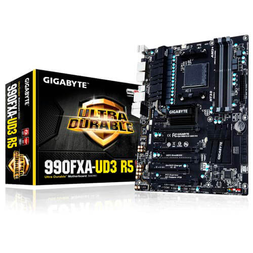Placa Gigabyte 990fxa-Ud3 R5 Am3+ 4ddr3 Usb3.0 Atx | Quonty.com | GA-990FXA-UD3R5