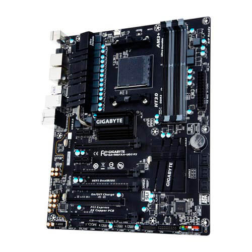 Placa Gigabyte 990fxa-Ud3 R5 Am3+ 4ddr3 Usb3.0 Atx | Quonty.com | GA-990FXA-UD3R5