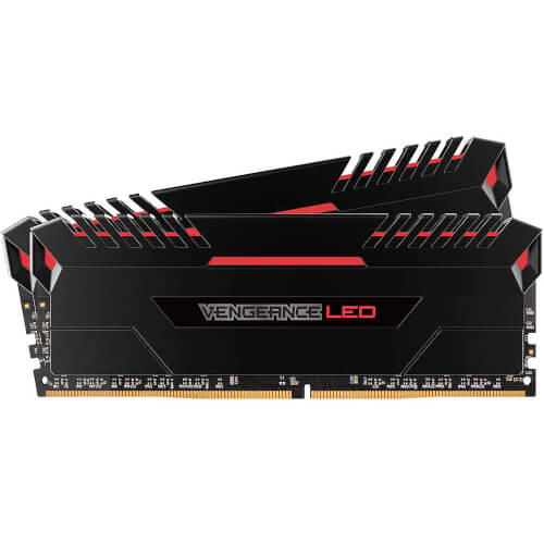 Corsair Ddr4 32gb (2x16) 3000mhz Cl15 Vengeance Black Red | Quonty.com | CMU32GX4M2D3000C16R
