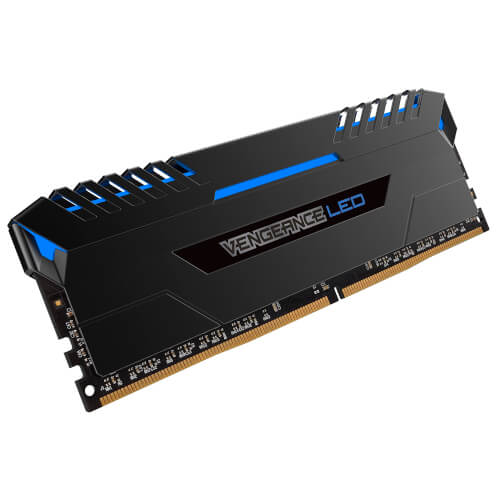 Corsair Ddr4 32gb (4x8) 3000mhz Cl15 Vengeance Black Blue | Quonty.com | CMU32GX4M4D3000C16B