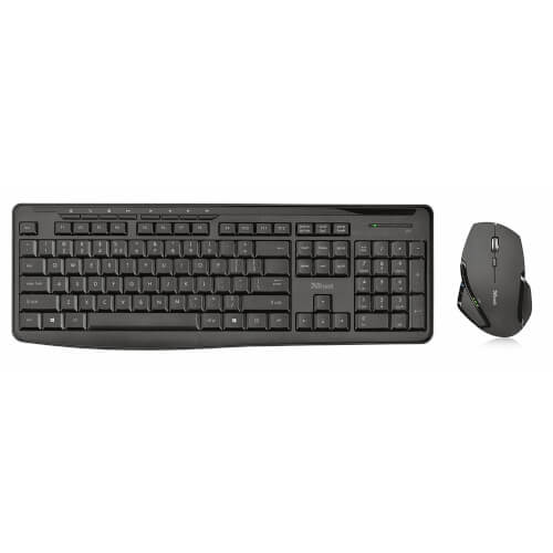 Trust Teclado + Raton Inalambrico Silencioso Evo | Quonty.com | 21385