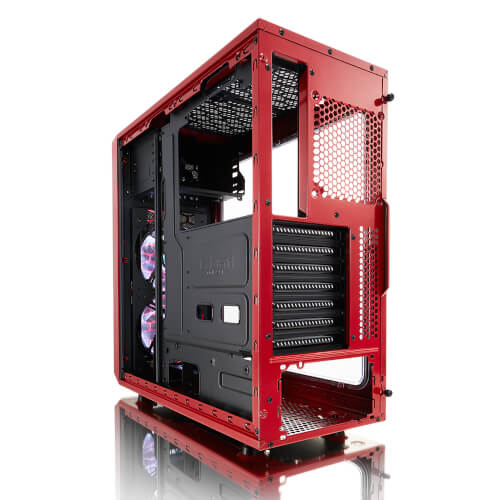 Fractal Caja Focus G Mystic Red Ventana Atx | Quonty.com | FD-CA-FOCUS-RD-W