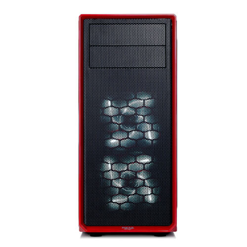 Fractal Caja Focus G Mystic Red Ventana Atx | Quonty.com | FD-CA-FOCUS-RD-W