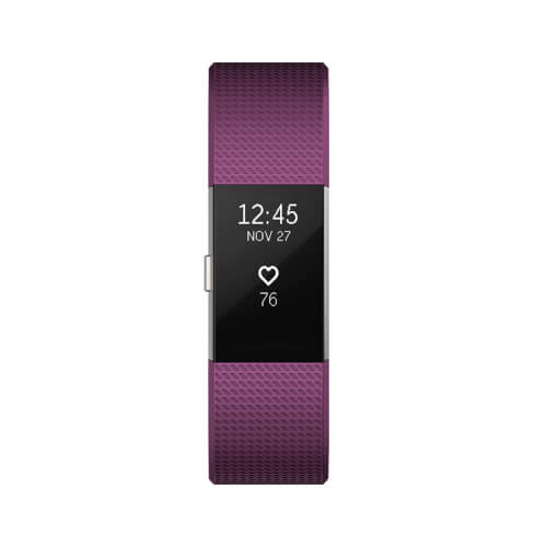 Pulsera Cuantificadora Fitbit Charge 2 Ciruela | Quonty.com | FB407SPML-EU