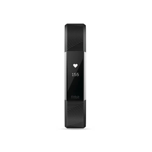 Pulsera Cuentificadora Fitbit Alta Hr Negro Metalizado | Quonty.com | FB408GMBKS-EU