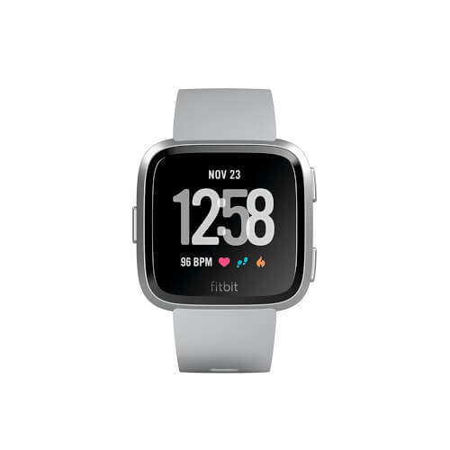 Reloj Inteligente Fitbit Versa Smartwatch Gris/Aluminio | Quonty.com | FB505SRGY-EU