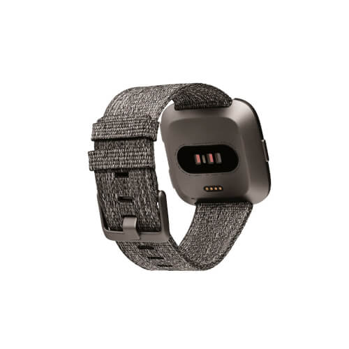 Reloj Inteligente Fitbit Versa Edición Especial Tejido Gris | Quonty.com | FB505BKGY-EU