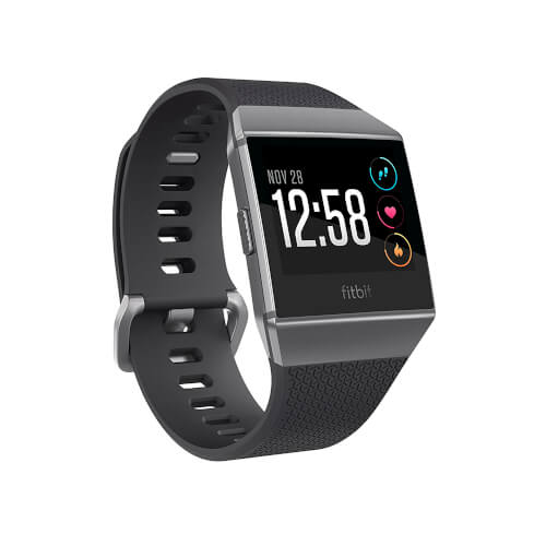 Reloj Inteligente Fitbit Ionic Smartwatch Deport Gris Metali | Quonty.com | FB503GYBK-EU