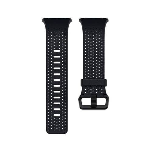 Fitbit Ionic Correa De Cuero Perrforado Horween Azul 14-17cm | Quonty.com | FB164LBNVS
